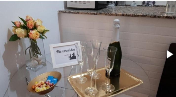 Apartamento Descalzos Sevilla Exteriör bild